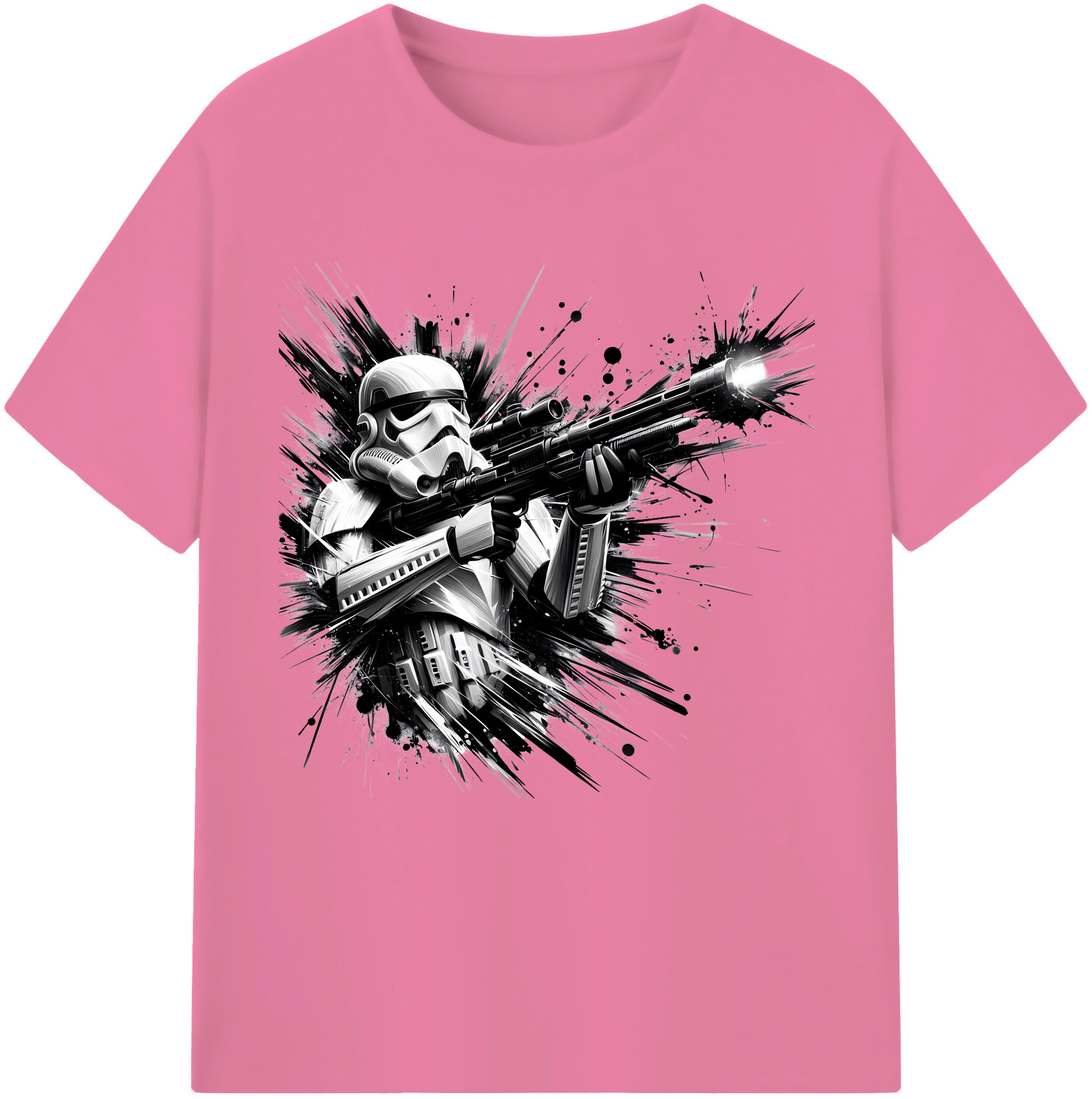 （画像用） スター・ウォーズ Star Wars 綿100％半袖Tシャツ（フロントプリント）